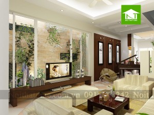 Thiết kế nội thất nhà phố 3 tầng