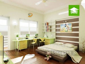 Thiết kế nội thất nhà phố 3 tầng
