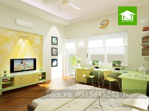 Thiết kế nội thất nhà phố 3 tầng