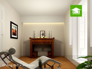 Thiết kế nội thất nhà phố 3 tầng