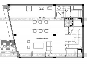 Thiết kế nhà phố 7 tầng diện tích 75m2