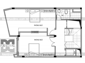 Thiết kế nhà phố 7 tầng diện tích 75m2