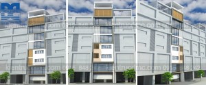 Thiết kế nhà lô phố 9 tầng diện tích 40m2