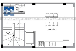 Thiết kế nhà lô phố 9 tầng diện tích 40m2
