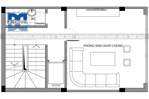Thiết kế nhà lô phố 9 tầng diện tích 40m2
