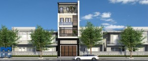 Thiết kế nhà phố 4,5 tầng trên diện tích đất 60m2