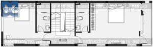Thiết kế nhà phố 4 tầng mặt tiền 5m kết hợp kinh doanh