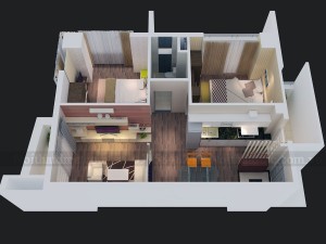 Thiết kế nội thất chung cư diện tích 81,5m2
