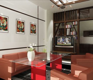Thiết kế nội thất nhà ống 3 tầng phong cách hiện đại