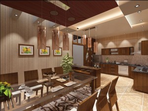 Thiết kế nội thất nhà ống 3 tầng phong cách hiện đại