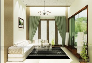 Thiết kế nội thất nhà ống 3 tầng phong cách hiện đại