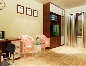 Thiết kế nội thất nhà ống 3 tầng phong cách hiện đại