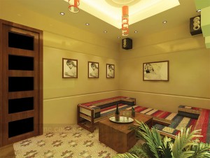 Thiết kế nội thất nhà ống 3 tầng phong cách hiện đại
