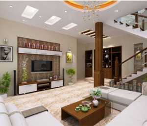 Thiết kế nội thất nhà ống 4 tầng diện tích 120m2