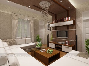 Thiết kế nội thất nhà ống 4 tầng diện tích 120m2