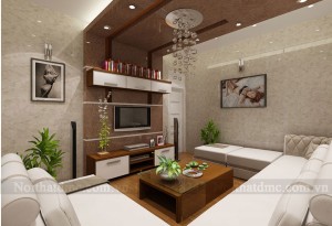 Thiết kế nội thất nhà ống 4 tầng diện tích 120m2