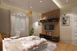 Thiết kế nội thất nhà ống 4 tầng diện tích 120m2