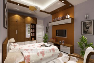 Thiết kế nội thất nhà ống 4 tầng diện tích 120m2