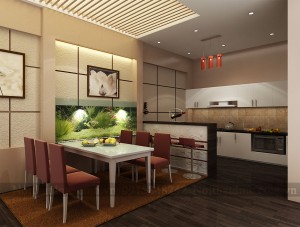 Thiết kế nội thất nhà phố diện tích 43m2