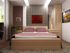 Thiết kế nội thất nhà phố diện tích 43m2