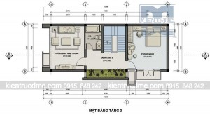 Thiết kế nhà ống 4 tầng căn góc 2 mặt tiền