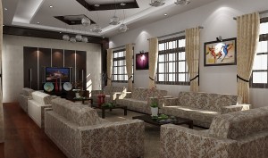Thiết kế nội thất nhà ở kết hợp văn phòng làm việc Công Tuấn Cường
