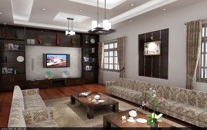 Thiết kế nội thất nhà ở kết hợp văn phòng làm việc Công Tuấn Cường