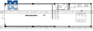 Thiết kế nhà phố 3 tầng có gác lửng mặt tiền 4m