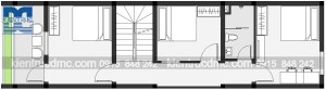 Thiết kế nhà ống 1 mặt tiền trên đất 81m2