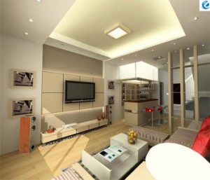 Thiết kế nội thất nhà phố kết hợp văn phòng làm việc
