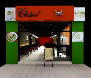 Thiết kế nội thất nhà hàng Cháo Ngon