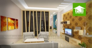 Thiết kế nội thất nhà ống 4 tầng diện tích 37m2