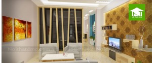 Thiết kế nội thất nhà ống 4 tầng diện tích 37m2