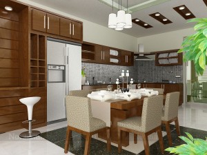 Thiết kế nội thất nhà ống diện tích 52m2