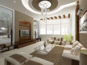 Thiết kế nội thất nhà ống diện tích 52m2