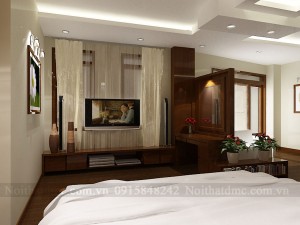 Thiết kế nội thất nhà ống diện tích 52m2