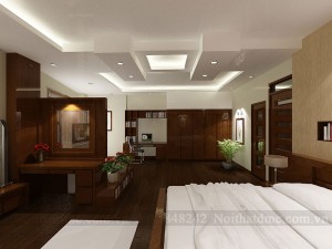 Thiết kế nội thất nhà ống diện tích 52m2