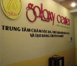 Thiết kế trung tâm Spa Galaxy Center