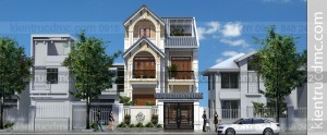 Tốp mẫu thiết kế nhà phố đẹp 2016-2017
