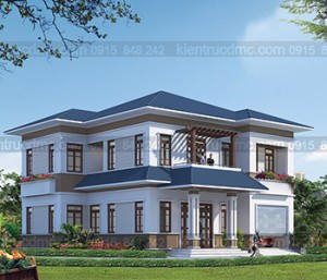 Thiết kế biệt thự cao cấp Bắc Ninh