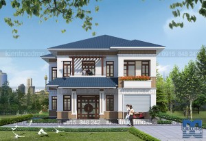 Thiết kế biệt thự cao cấp Bắc Ninh