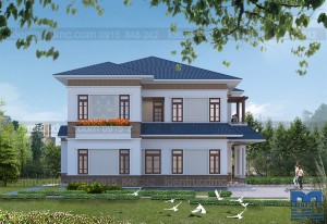 Thiết kế biệt thự cao cấp Bắc Ninh