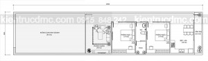 Thiết kế nhà ở kết hợp kinh doanh 1 tầng
