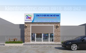 Thiết kế nhà ở kết hợp kinh doanh 1 tầng
