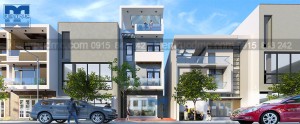 Tốp mẫu thiết kế nhà phố đẹp 2016-2017