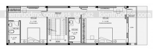 Thiết kế nhà ống 4 tầng trên đất 5m x 18m