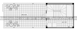 Thiết kế nhà phố 6 tầng diện tích 41m2