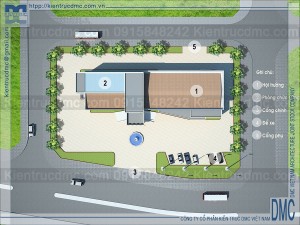 Thiết kế trụ sở UBND phường Tân Hồng