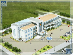 Thiết kế trụ sở UBND phường Tân Hồng
