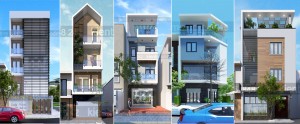 Tốp mẫu thiết kế nhà phố đẹp 2016-2017